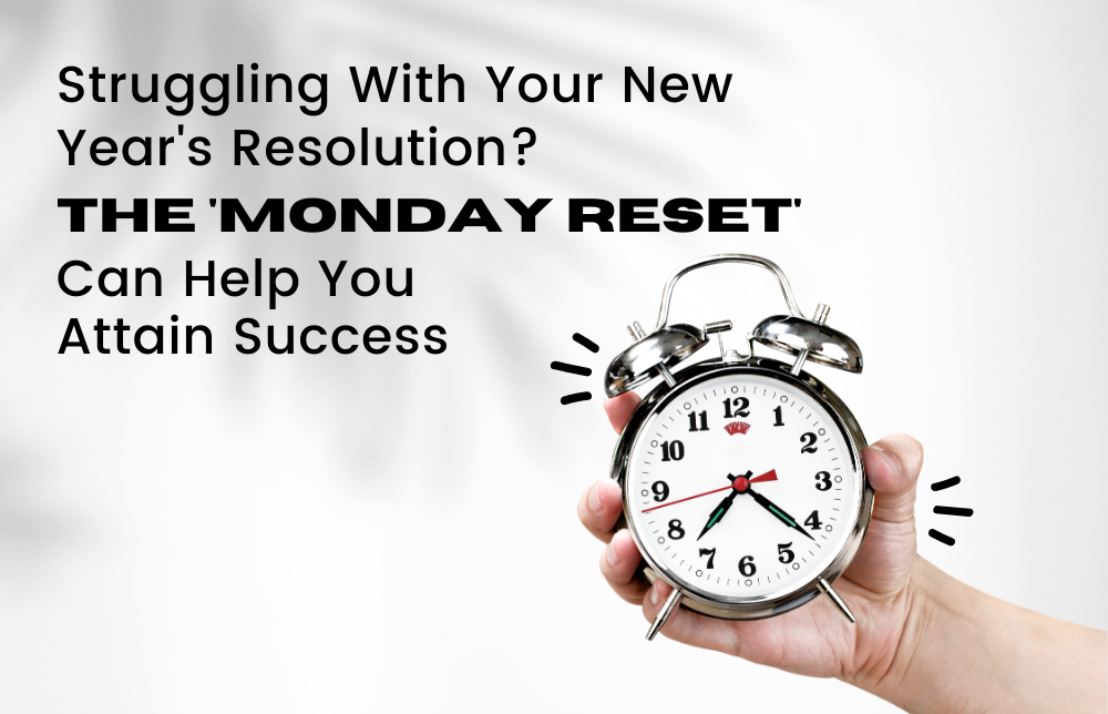 Struggling With Your New Year's Resolution? The 'Monday Reset' Can Help You Attain Success