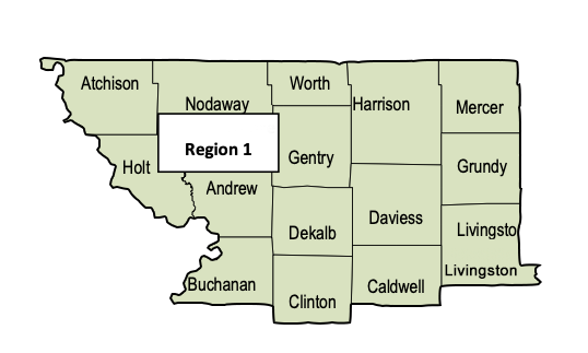 Region 1 map