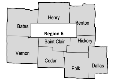 Region 6 map