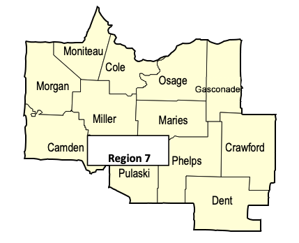 Region 7 map